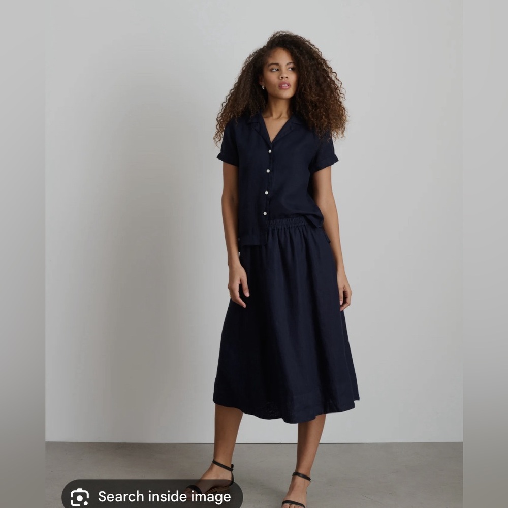 Maddie Skirt in Linen